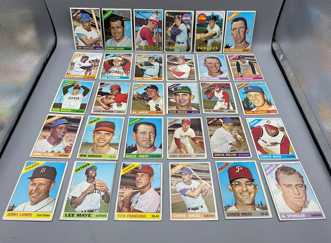 1966-1969 Topps Baseball Lot of 43 - Varying Conditions (1 of 16)
