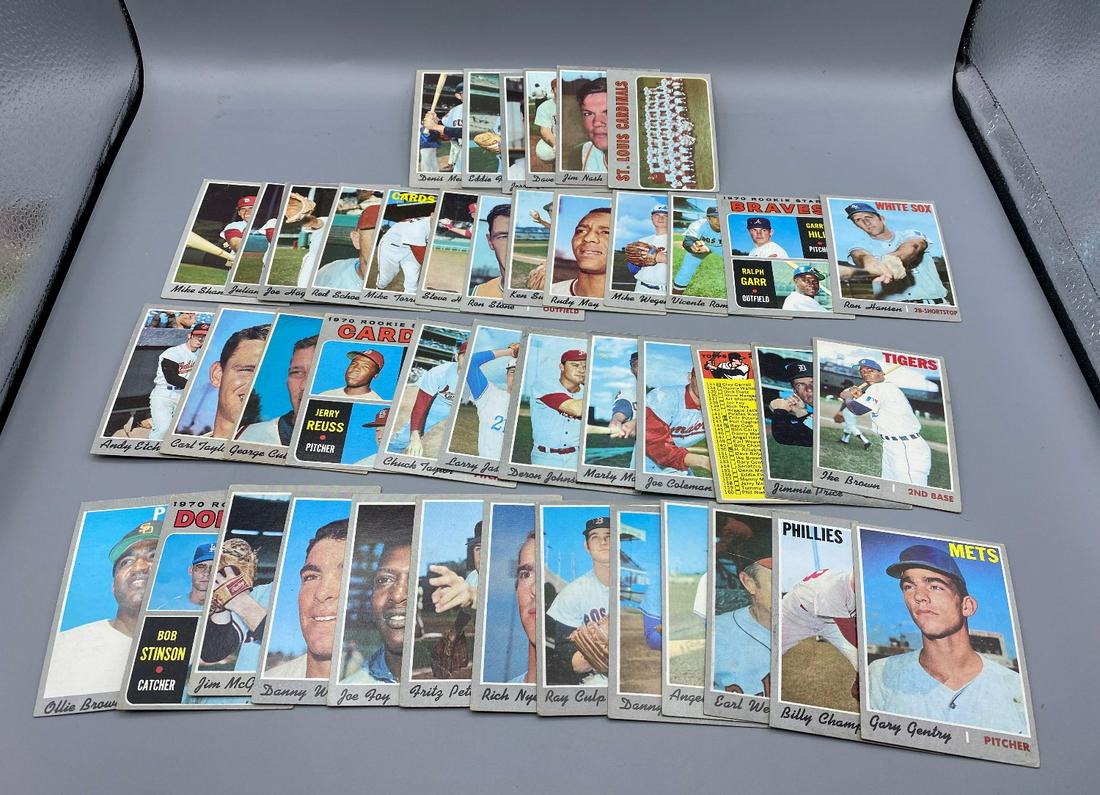 1970 Topps Baseball Lot of 44 - Varying Conditions (1 of 1)