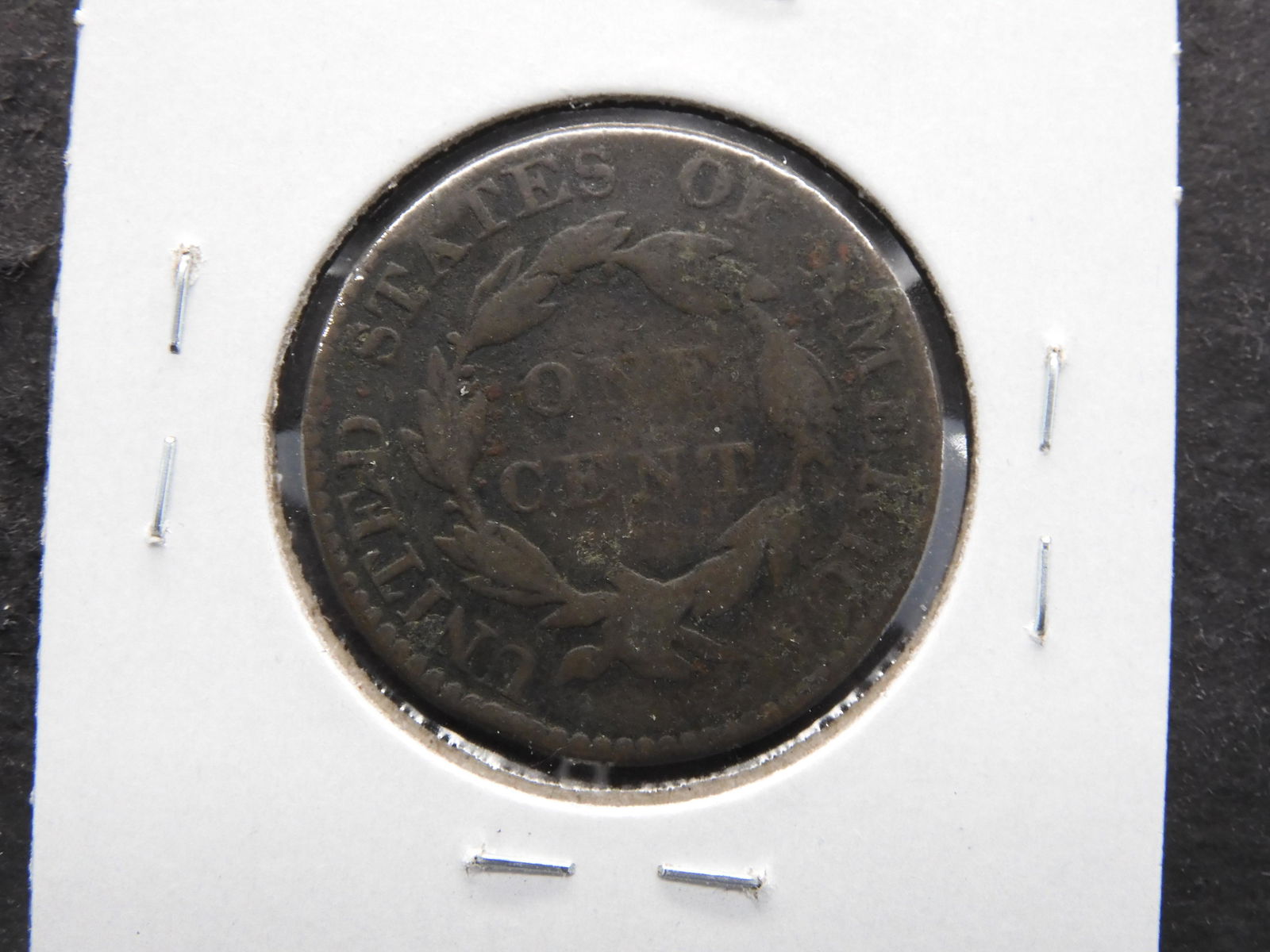 1822 Large Cent. VG. (1 of 3)