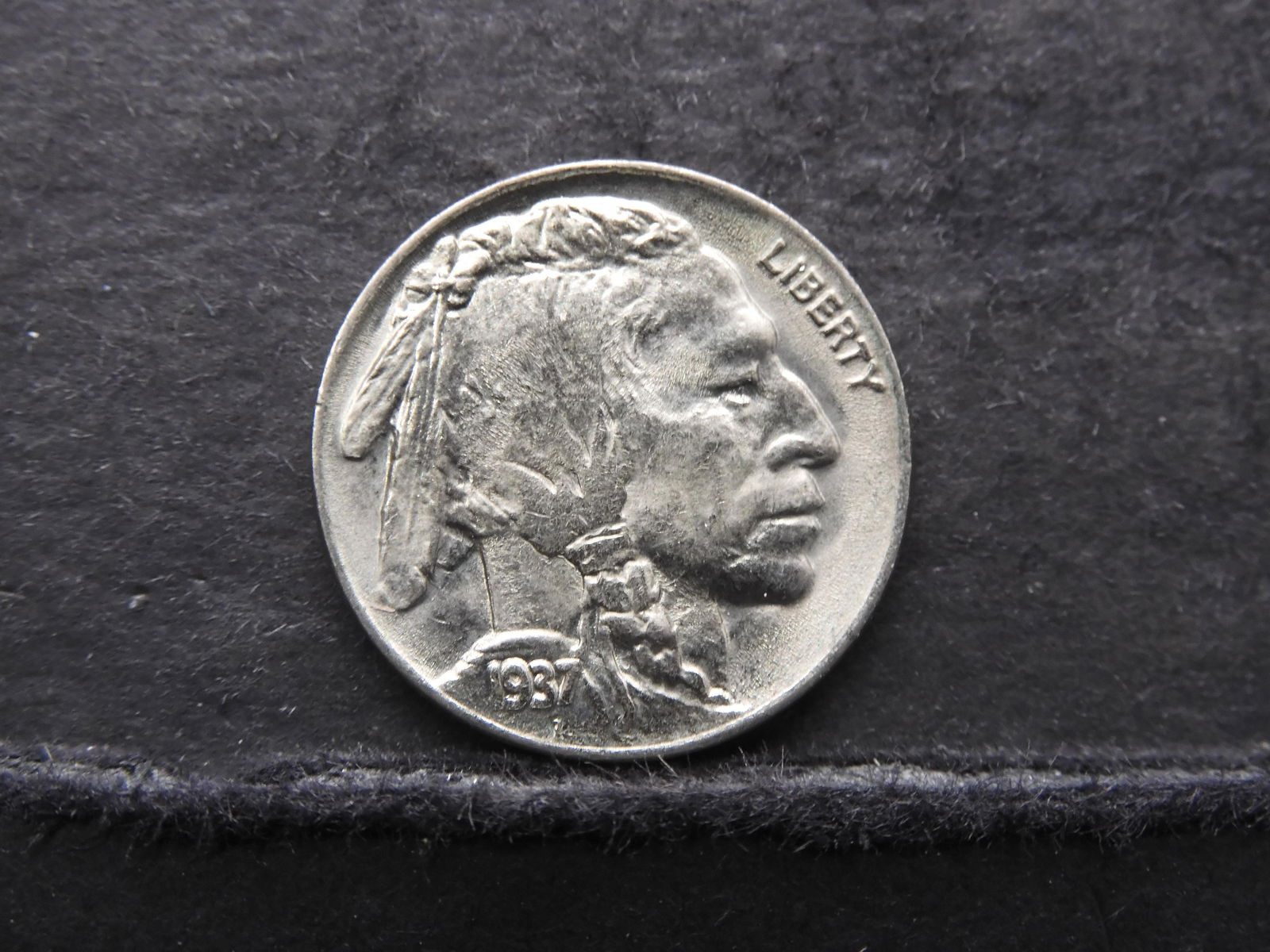 1937 Buffalo 5c. Littleton Graded MS-65. (1 of 2)