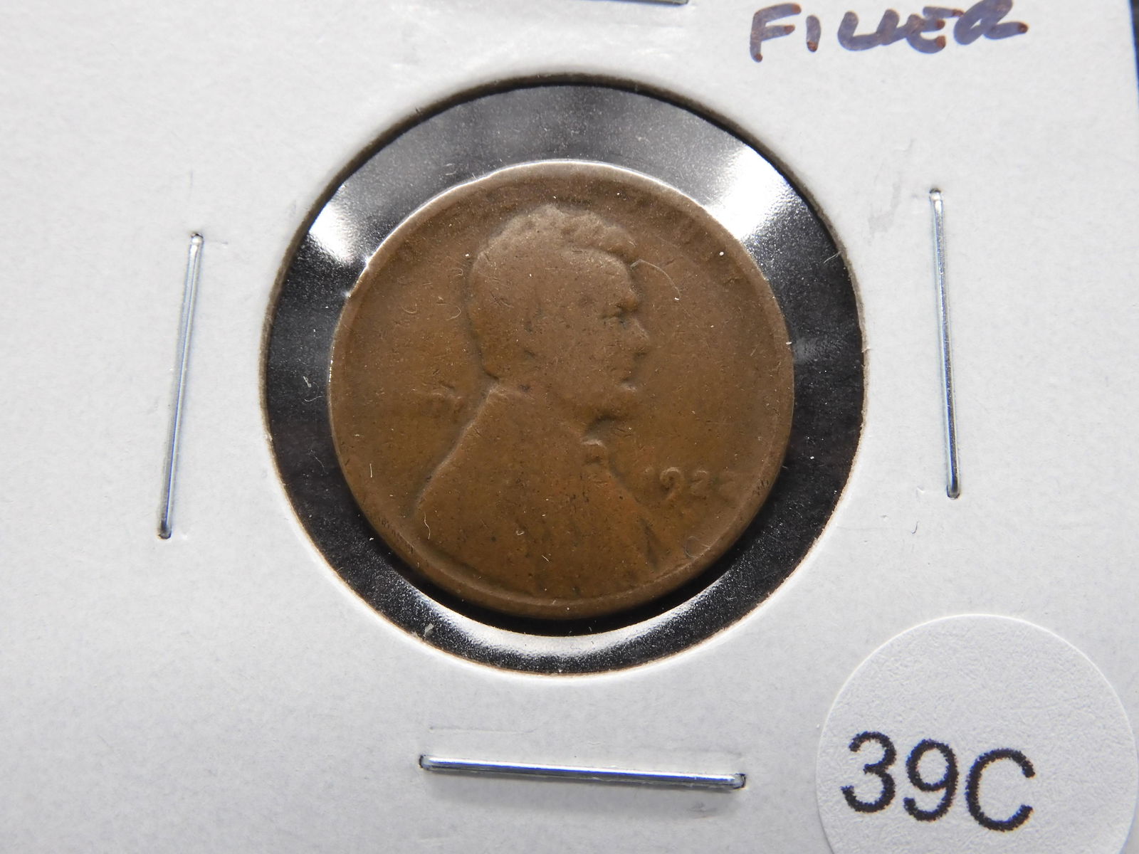 1922-D Lincoln 1c. Filler. (1 of 3)