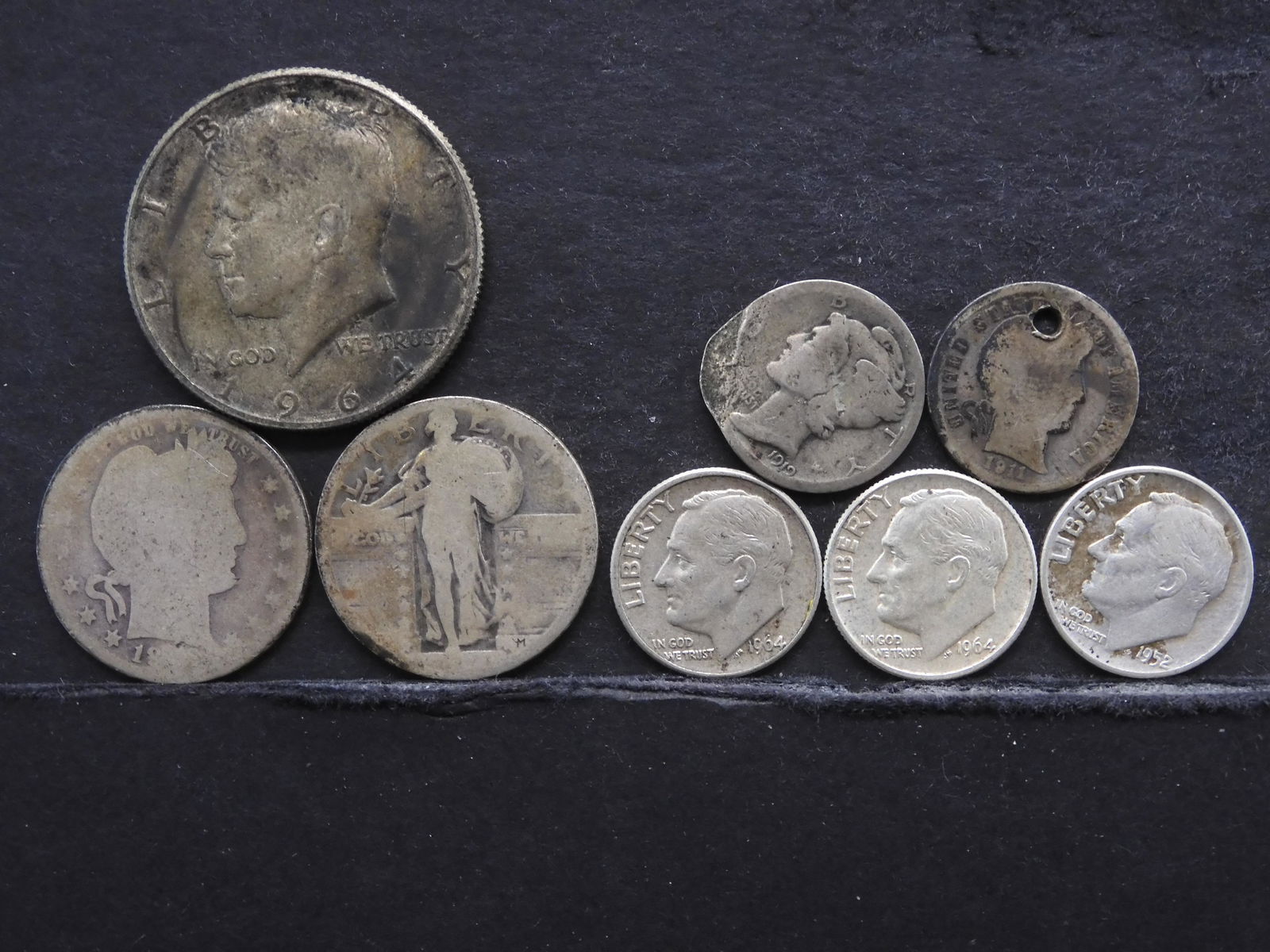 $1.50 Face Value. 90% Silver U.S. Coins. (1 of 2)