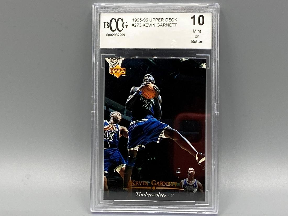 1995-96 Upper Deck Kevin Garnett #273 Rookie BCCG 10 (1 of 2)