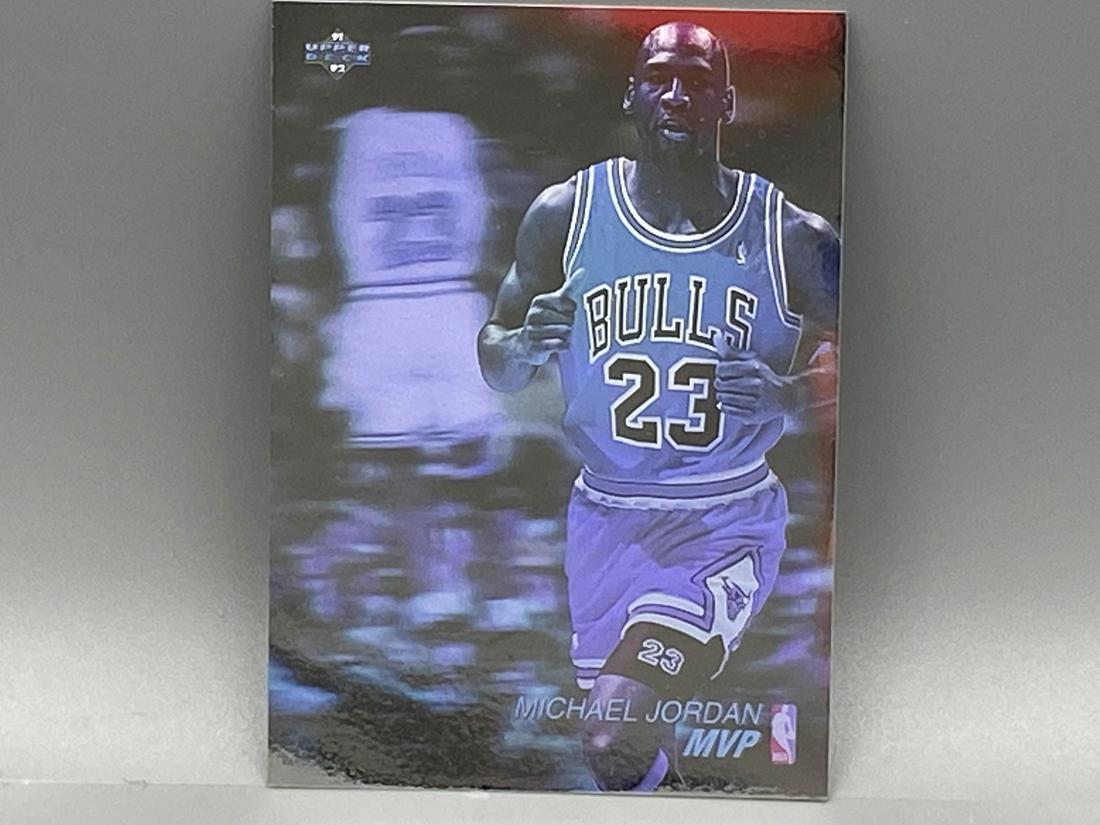 1991 Upper Deck Michael Jordan Hologram #AW4 (1 of 2)