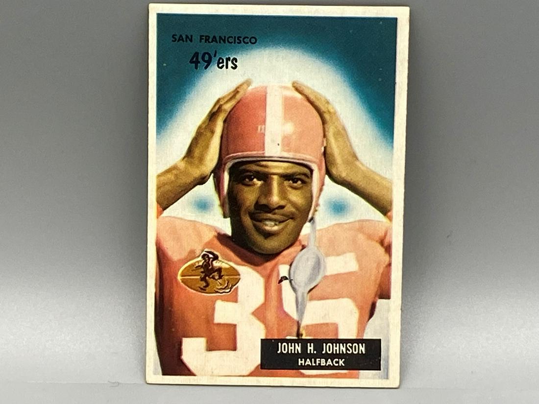1955 Bowman John Henry Johnson #42 Rookie HOF (1 of 2)