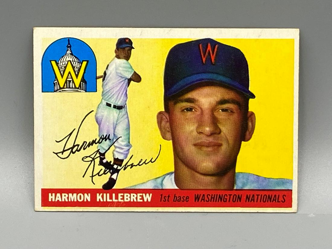 1955 Topps Harmon Killebrew #124 Rookie HOF (1 of 2)