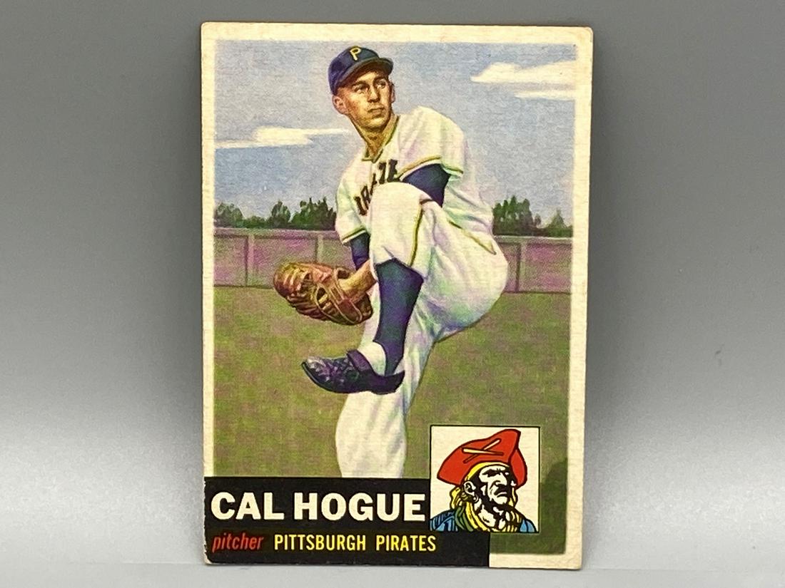 1953 Topps Cal Hogue #238 High Number Short Print (1 of 2)