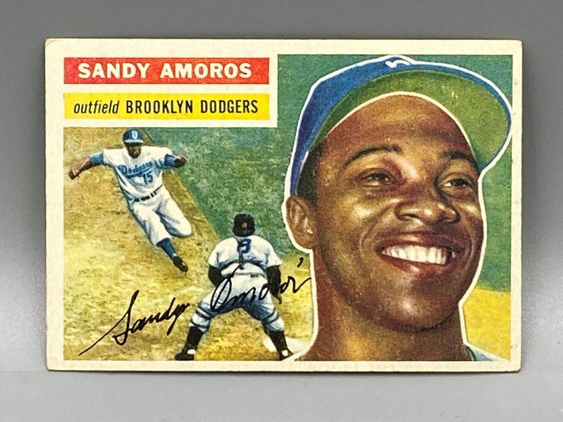 1956 Topps Sandy Amoros #42 (1 of 2)