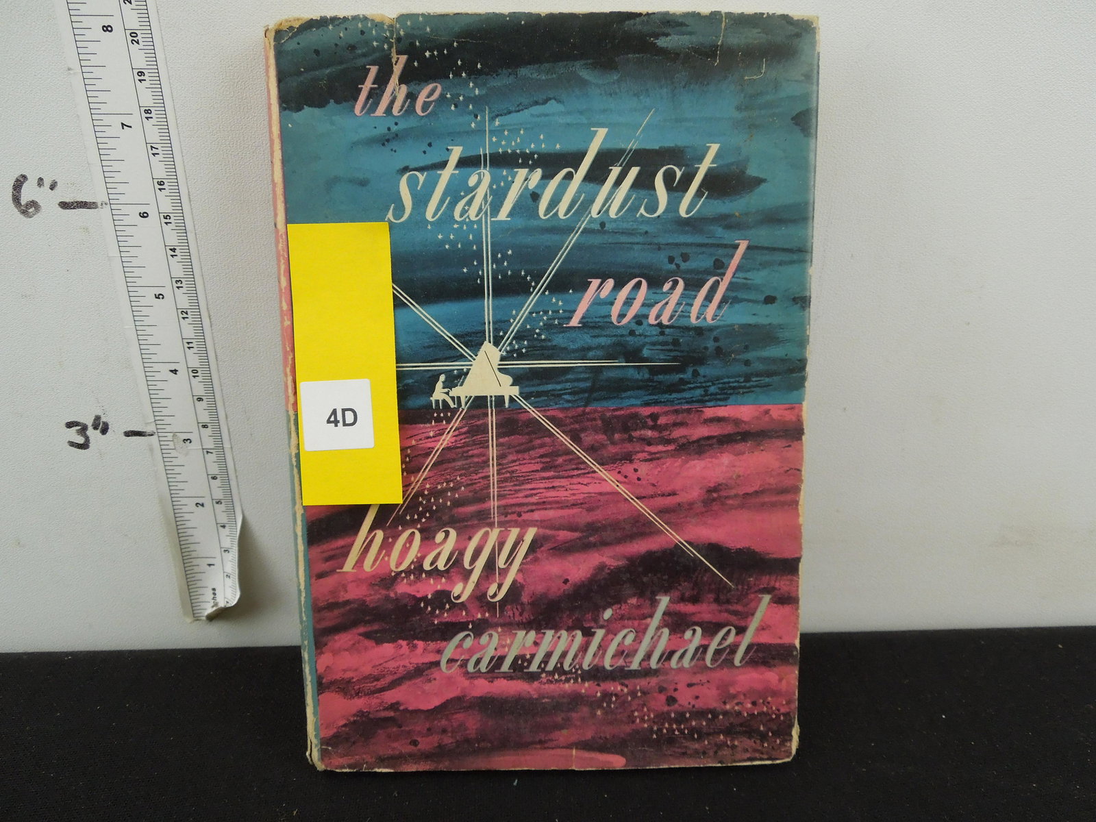 The Stardust Road  by Hoagy Carmichael    Signed by (1 of 3)