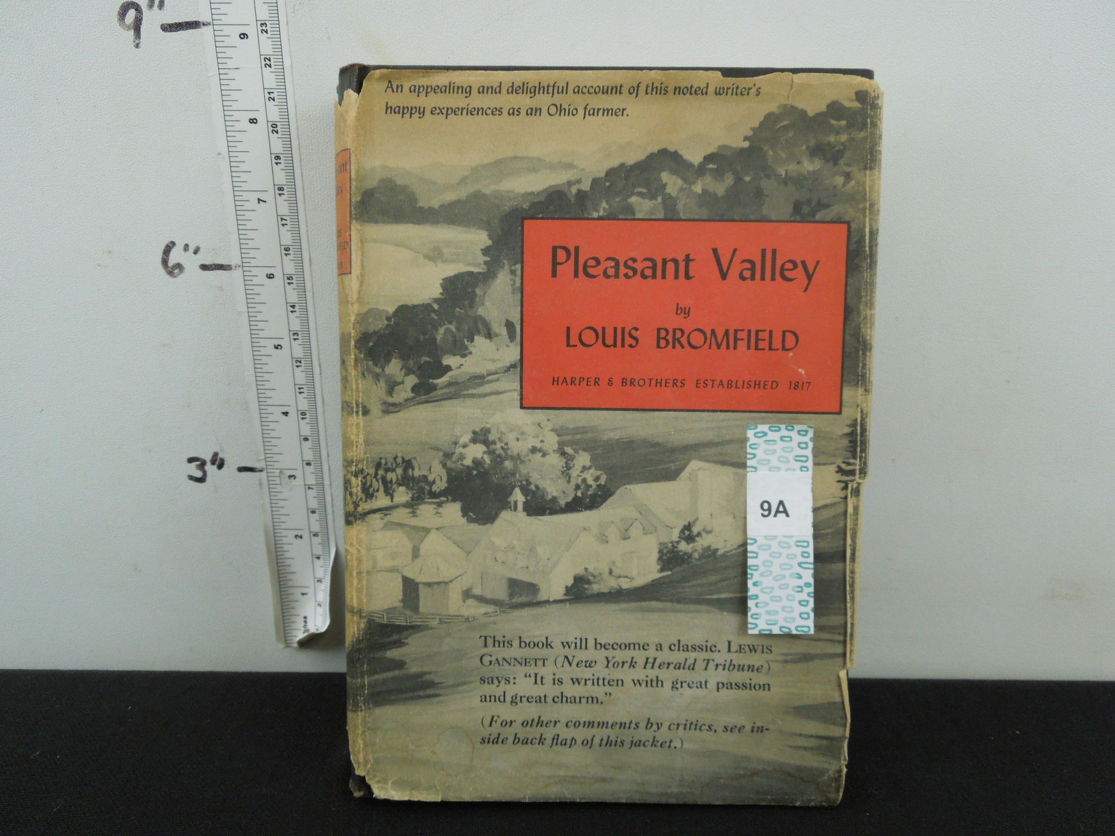 Signed -Pleasant Valley  by Louis Bromfield (1 of 2)