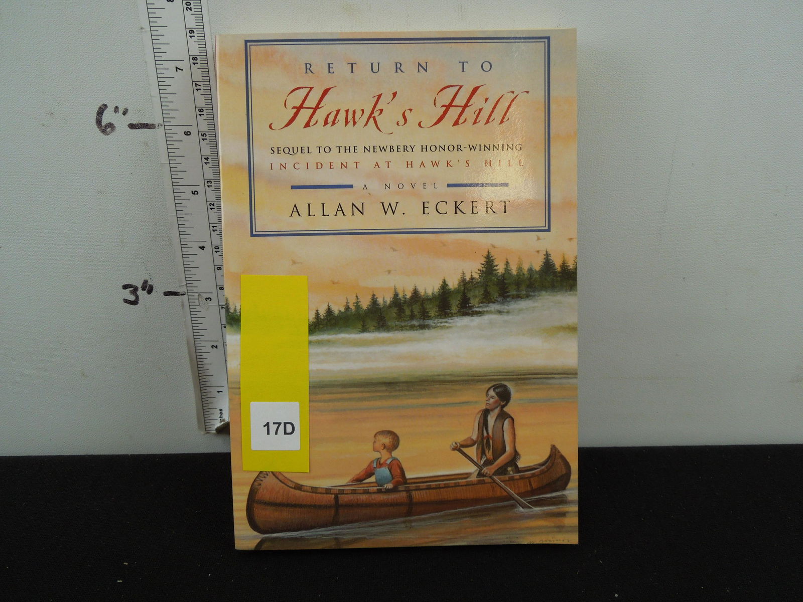 Return to Hawk's Hill  BY Allan W. Eckert  Copyright (1 of 4)