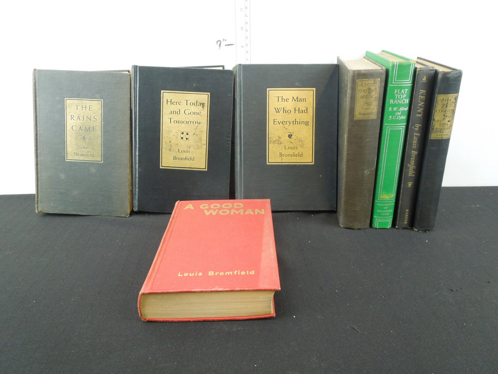 8 Hardback western Books   by Louis Bromfield in medium (1 of 4)