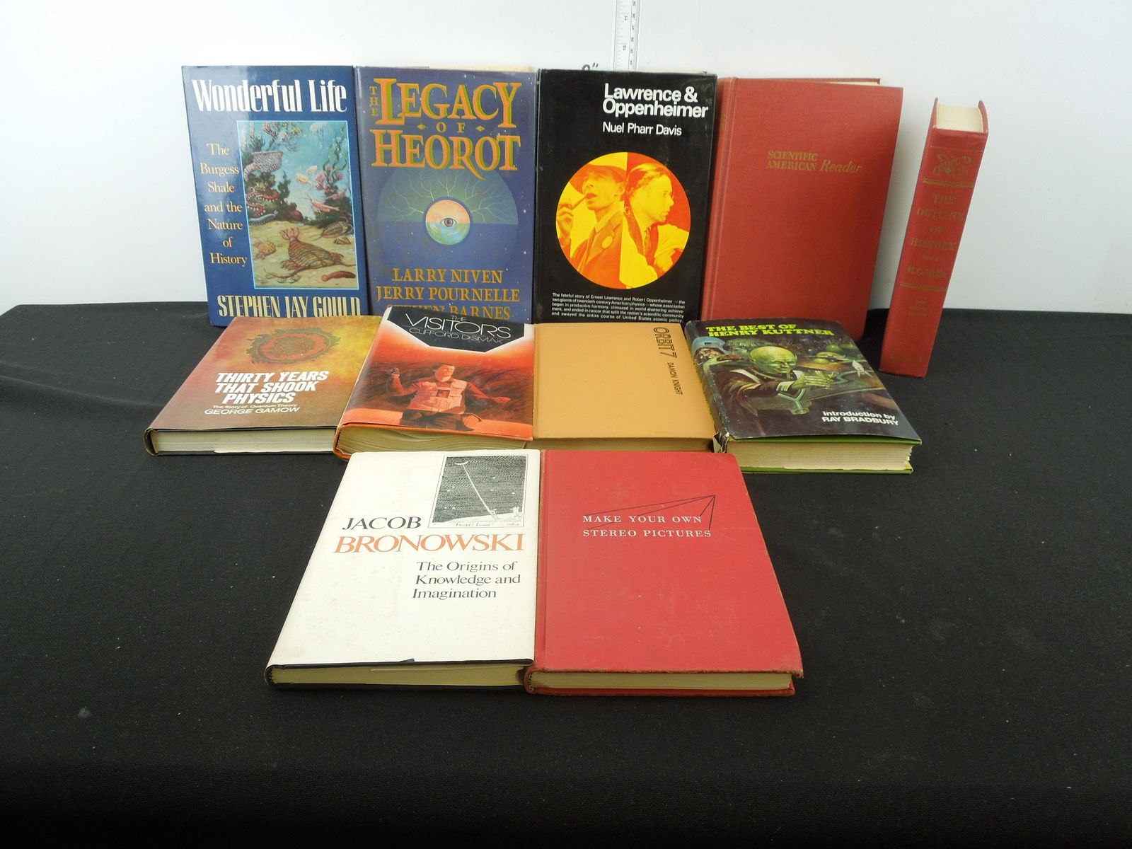 10 Hardback Science Fiction, History and Other Books (1 of 7)