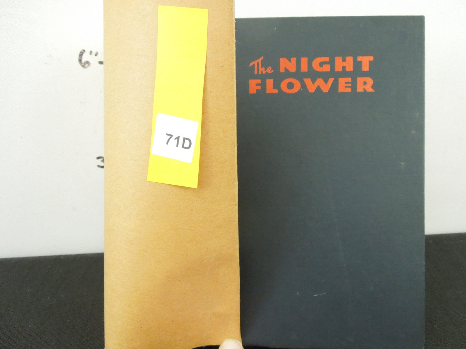 The Night Flower by Walter Butler Copyright 1936: The Night Flower by Walter Butler Copyright 1936