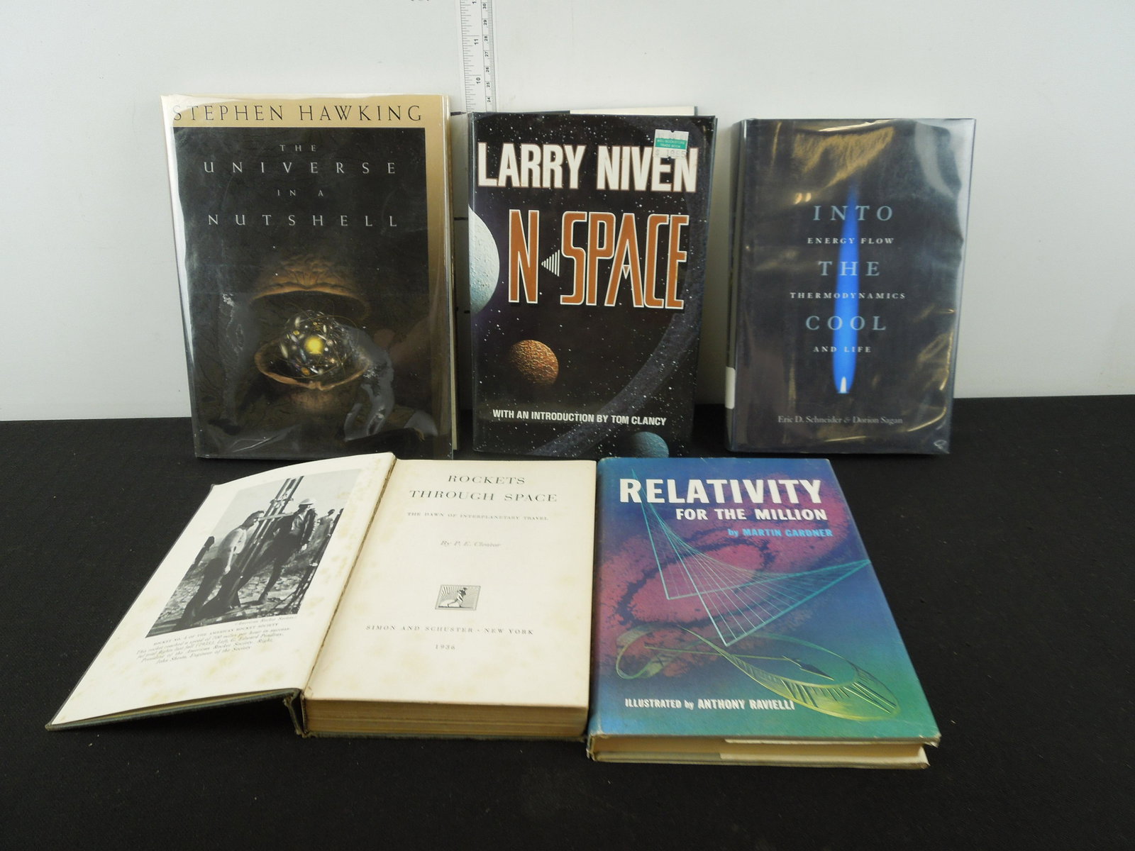 3 Hardback Space Books, energy Flow , Thermodynamics (1 of 5)