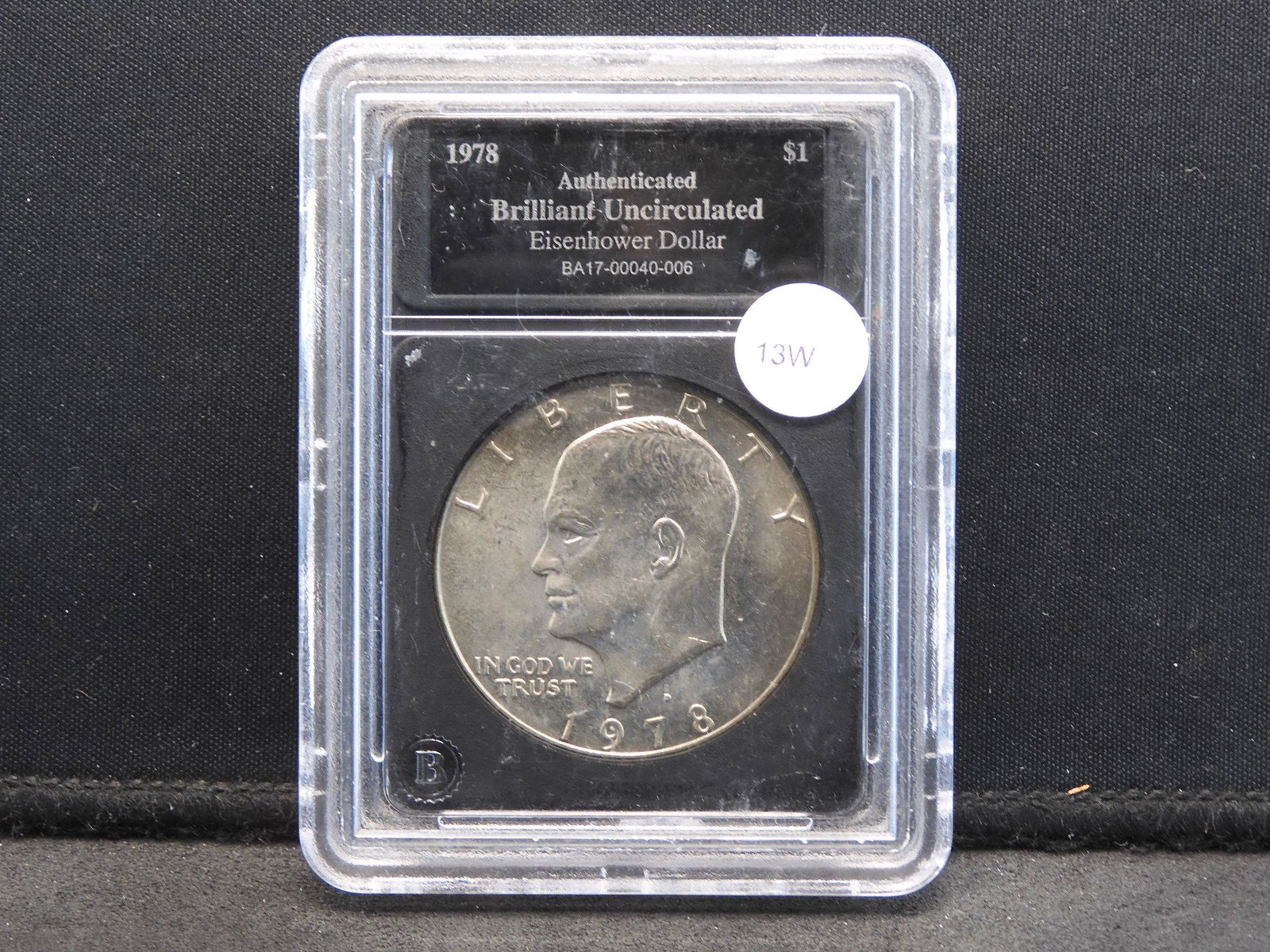 1978-D Brilliant Uncirculated Eisenhower Dollar (1 of 4)