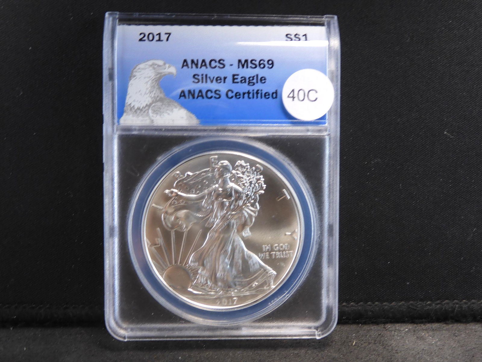 2017 American Silver Eagle ANACS MS69 (1 of 4)