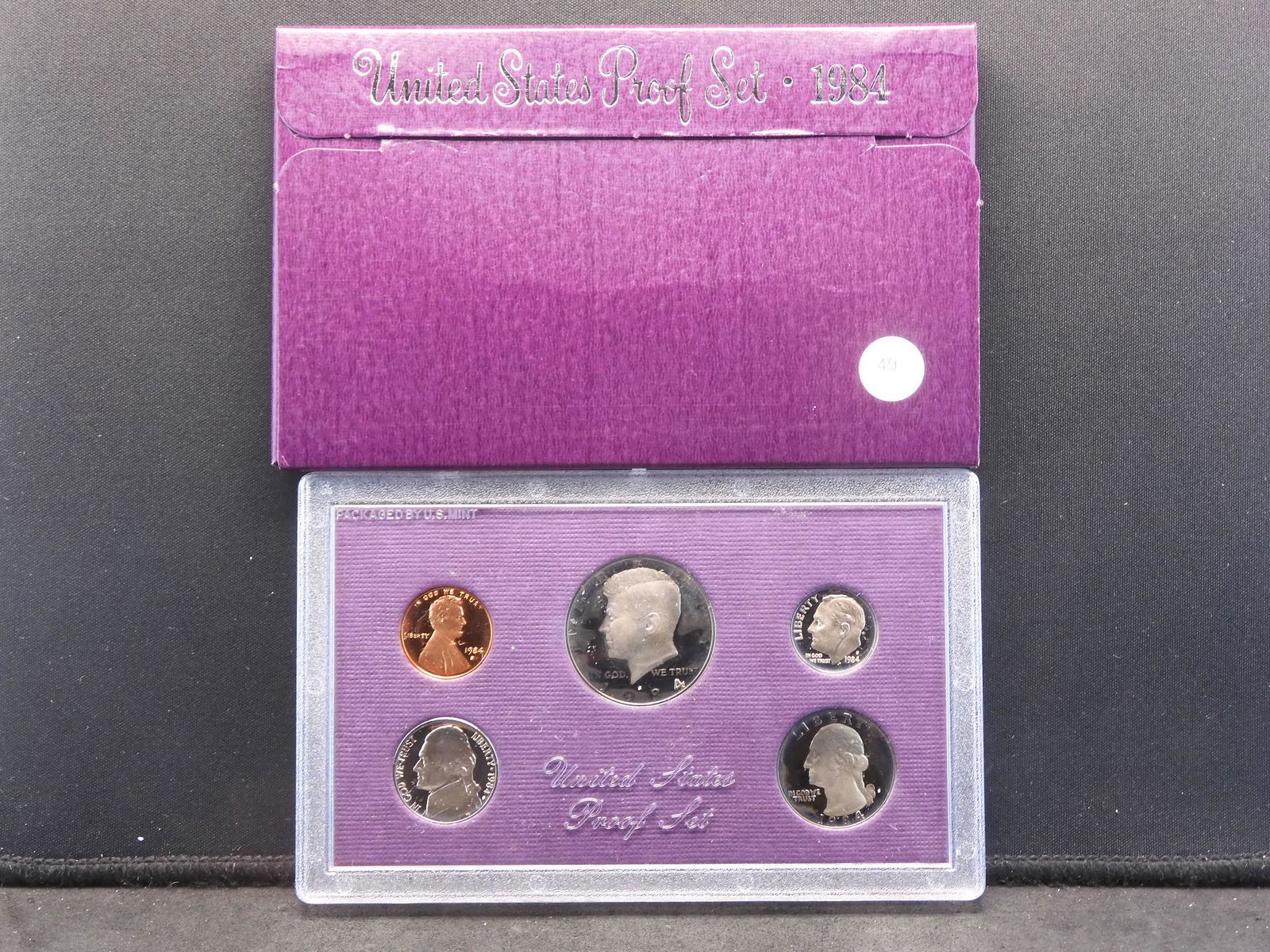 (5) Coin 1984-S Clad Proof Set. GEM Proof. (1 of 3)