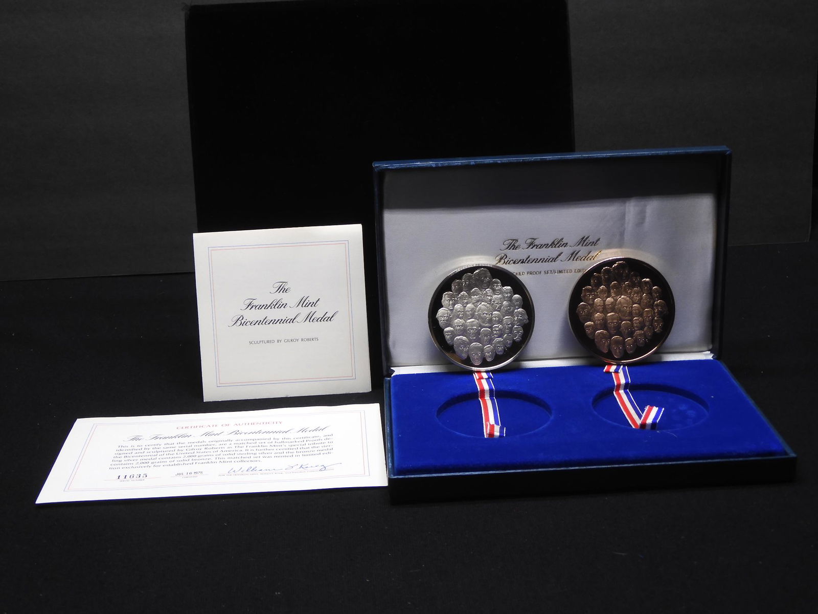 The Copper and Sterling Silver ‘The Franklin Mint (1 of 10)