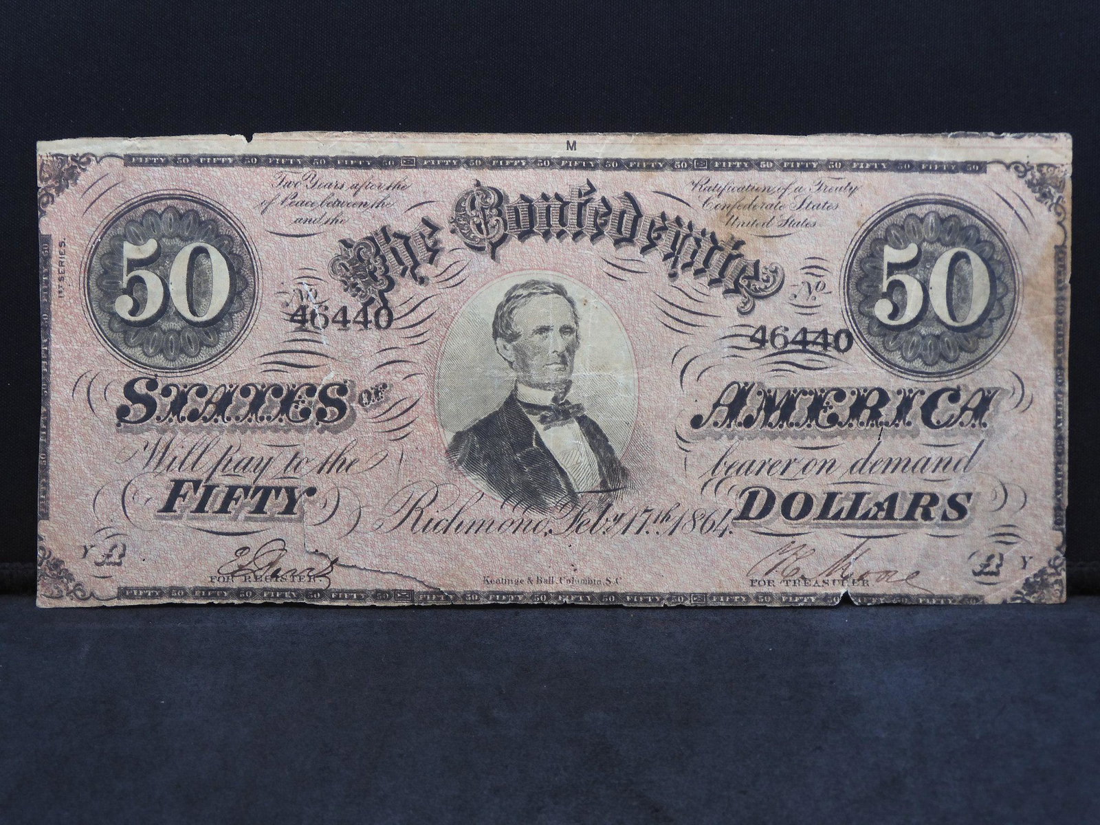 The Confederate States of America 50$: The Confederate States of America 50$