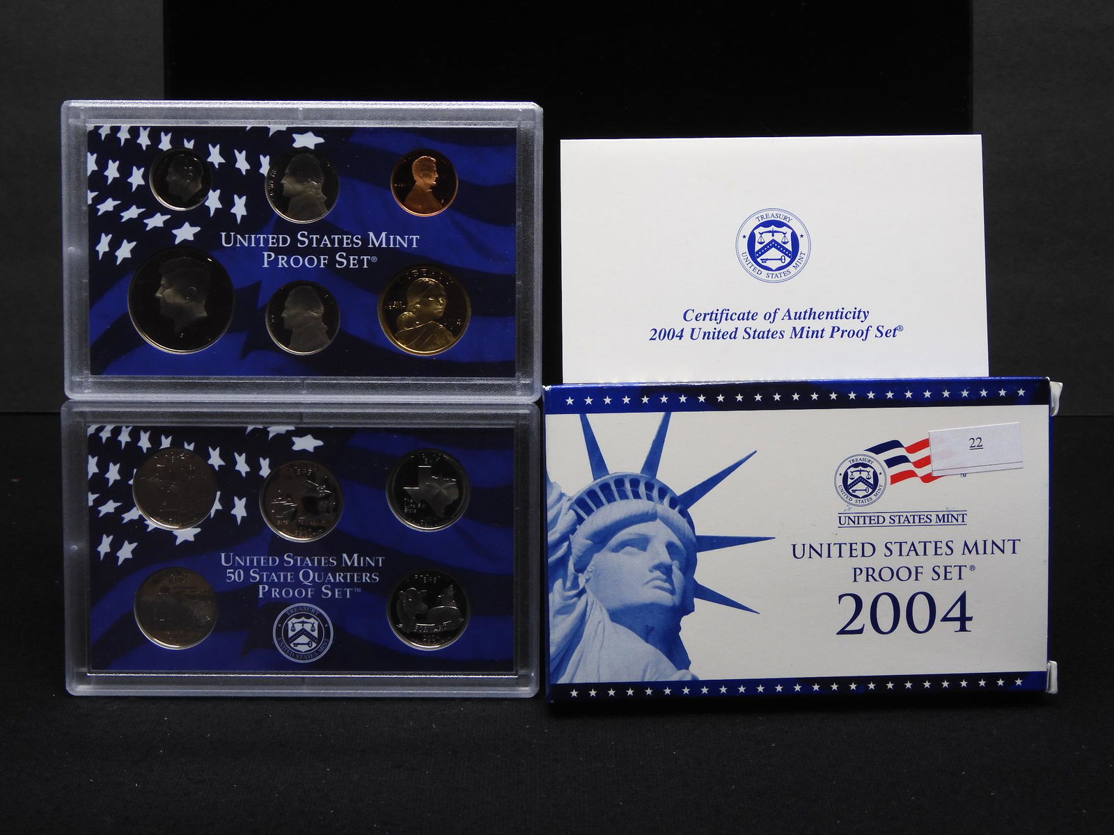 2004-S U.S. Mint Proof Set OGP (1 of 7)