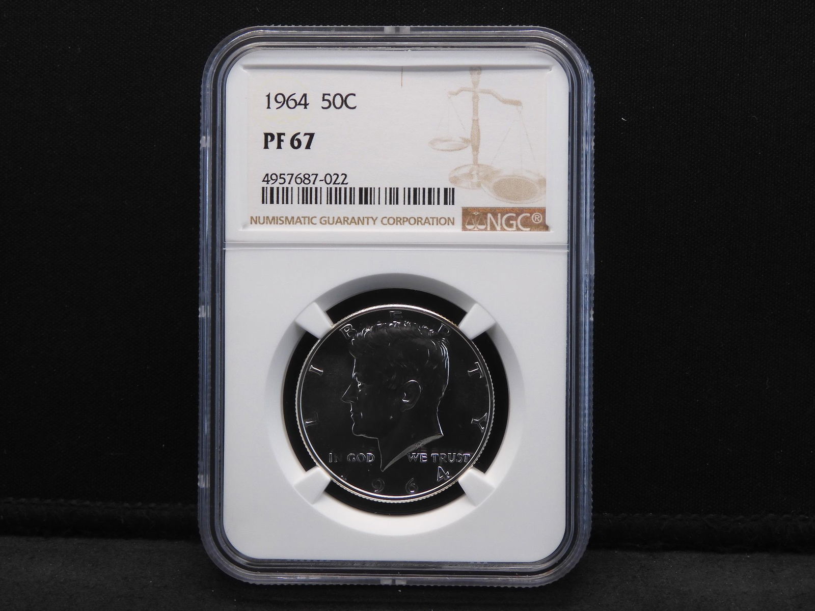 1964 NGC PF67 Kennedy Silver Half Dollar - 1st Year of (1 of 4)
