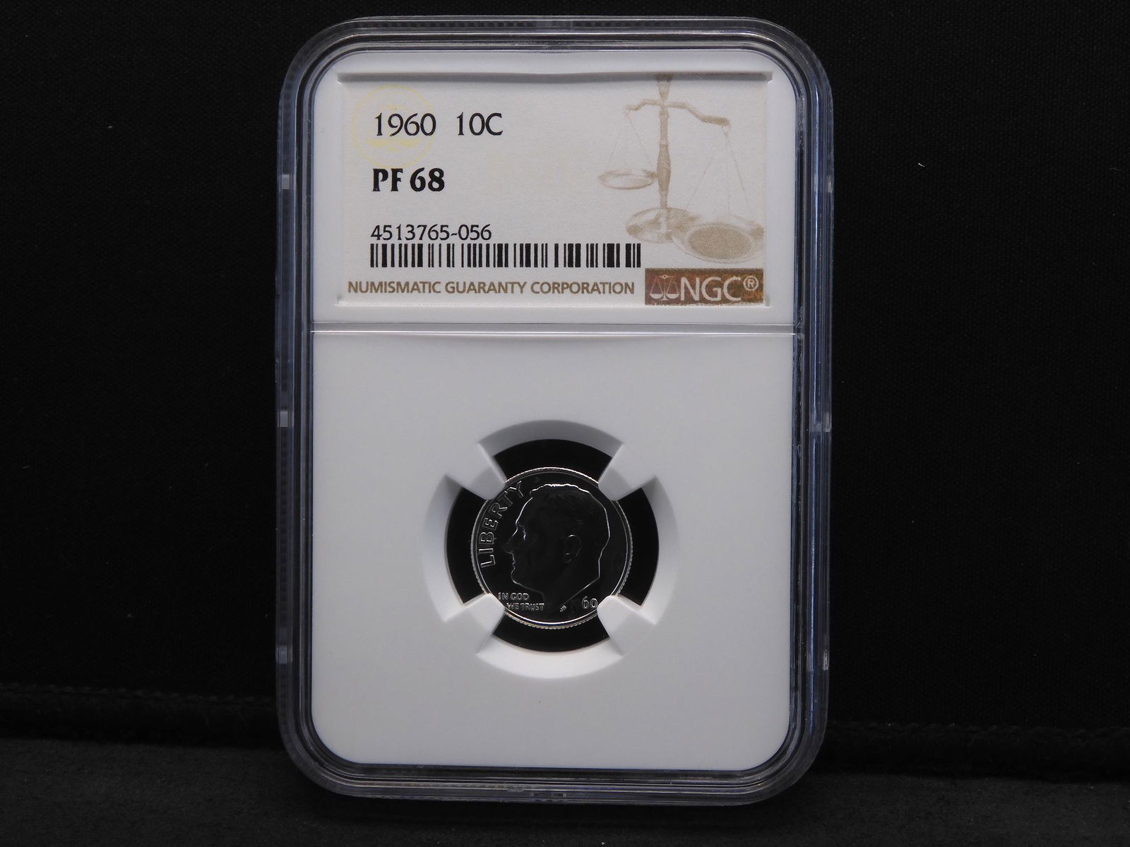 1960 NGC PF68 Roosevelt Silver Dime (1 of 4)