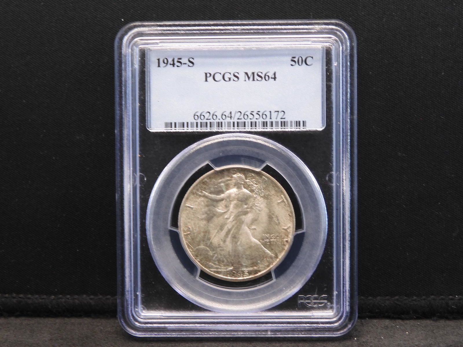 1945-S PCGS MS64 Walking Liberty Silver Half Dollar (1 of 4)