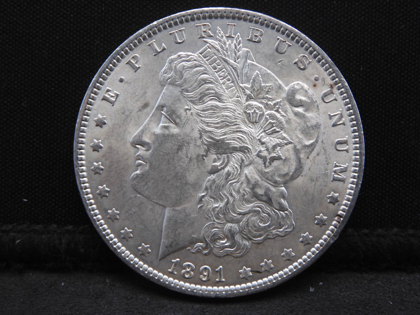 1891 Morgan Silver Dollar - AU/BU Condition (1 of 2)
