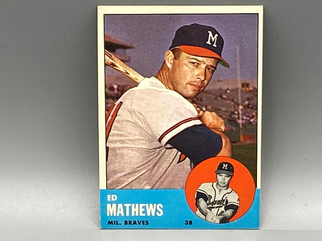 1963 Topps Ed Mathews #275 (1 of 2)
