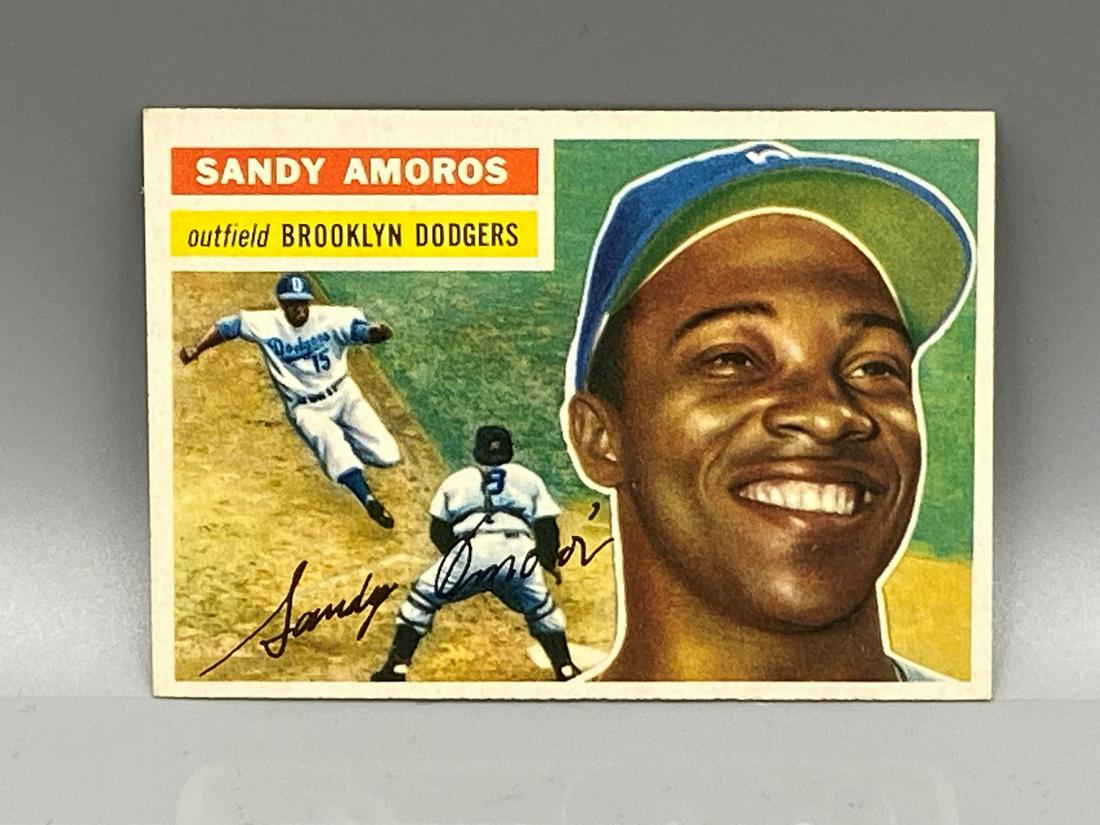 1956 Topps Sandy Amoros #42 (1 of 2)