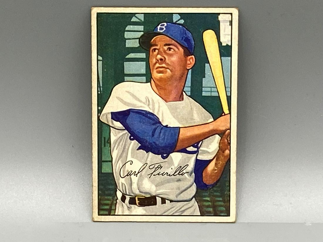1952 Bowman Carl Furillo #24 (1 of 2)