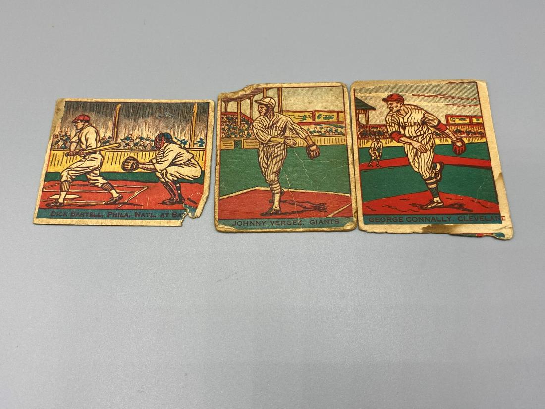 1933 Eclipse Import Lot of 3 - Dick Bartell, Johnny Ver (1 of 2)