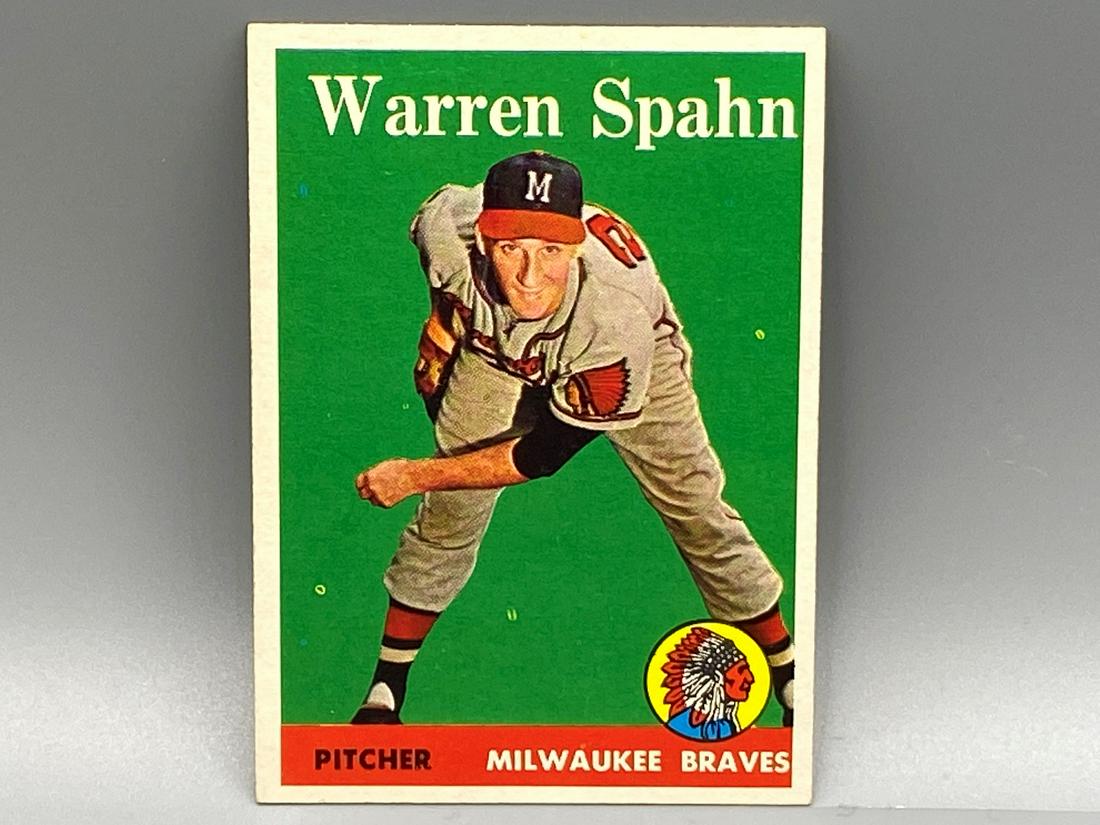 1958 Topps Warren Spahn #270 (1 of 2)