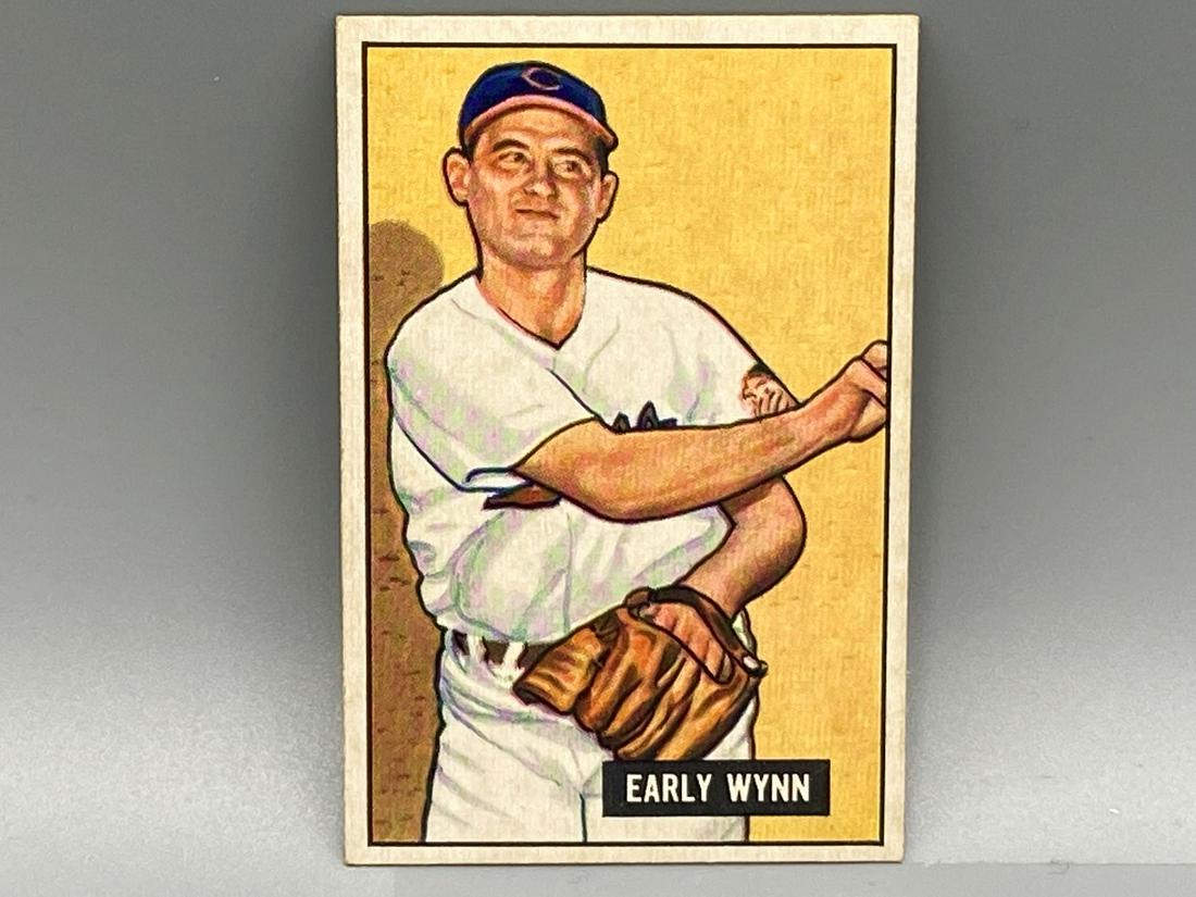 1951 Bowman Early Wynn #78 (1 of 2)