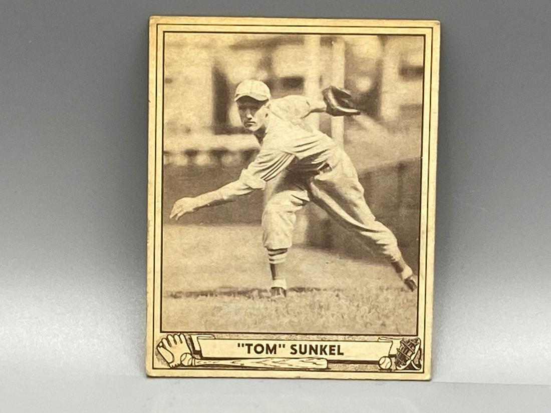 1940 Play Ball Tom Sunkel #110 (1 of 2)