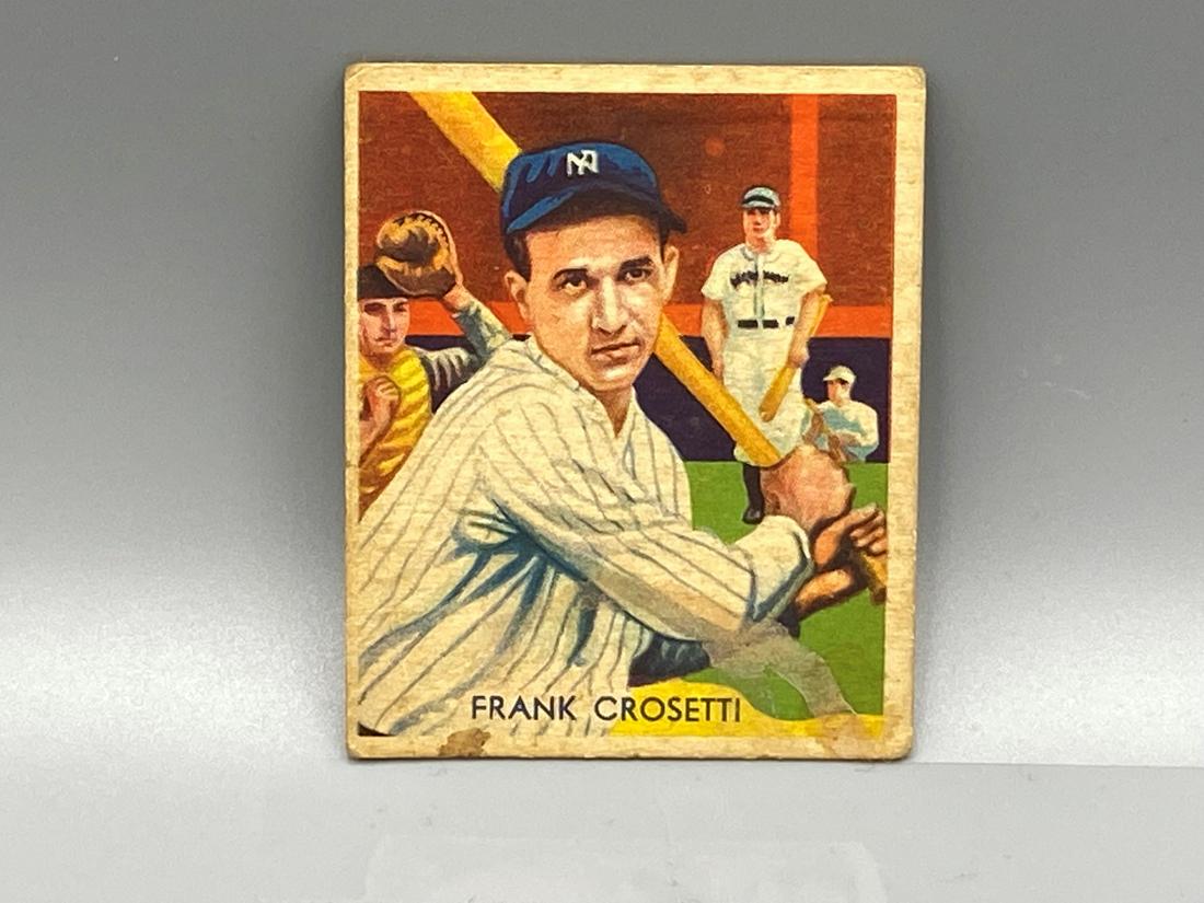 1934-36 Diamond Star Frank Crosetti #86 (1 of 2)
