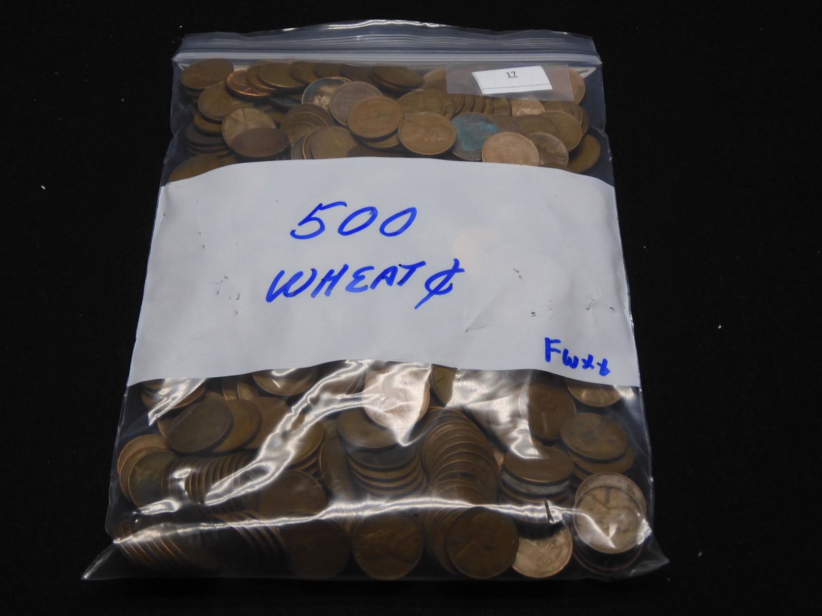500 Lincoln Wheat Cents (1 of 3)