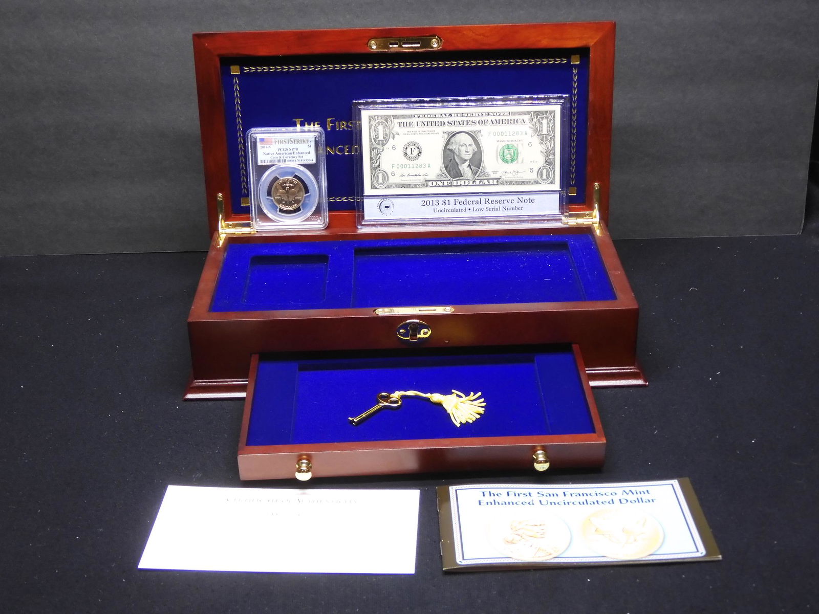 Series 2013 $1.00 Federal Reserve Note-2016-S PCGS SP70 (1 of 11)