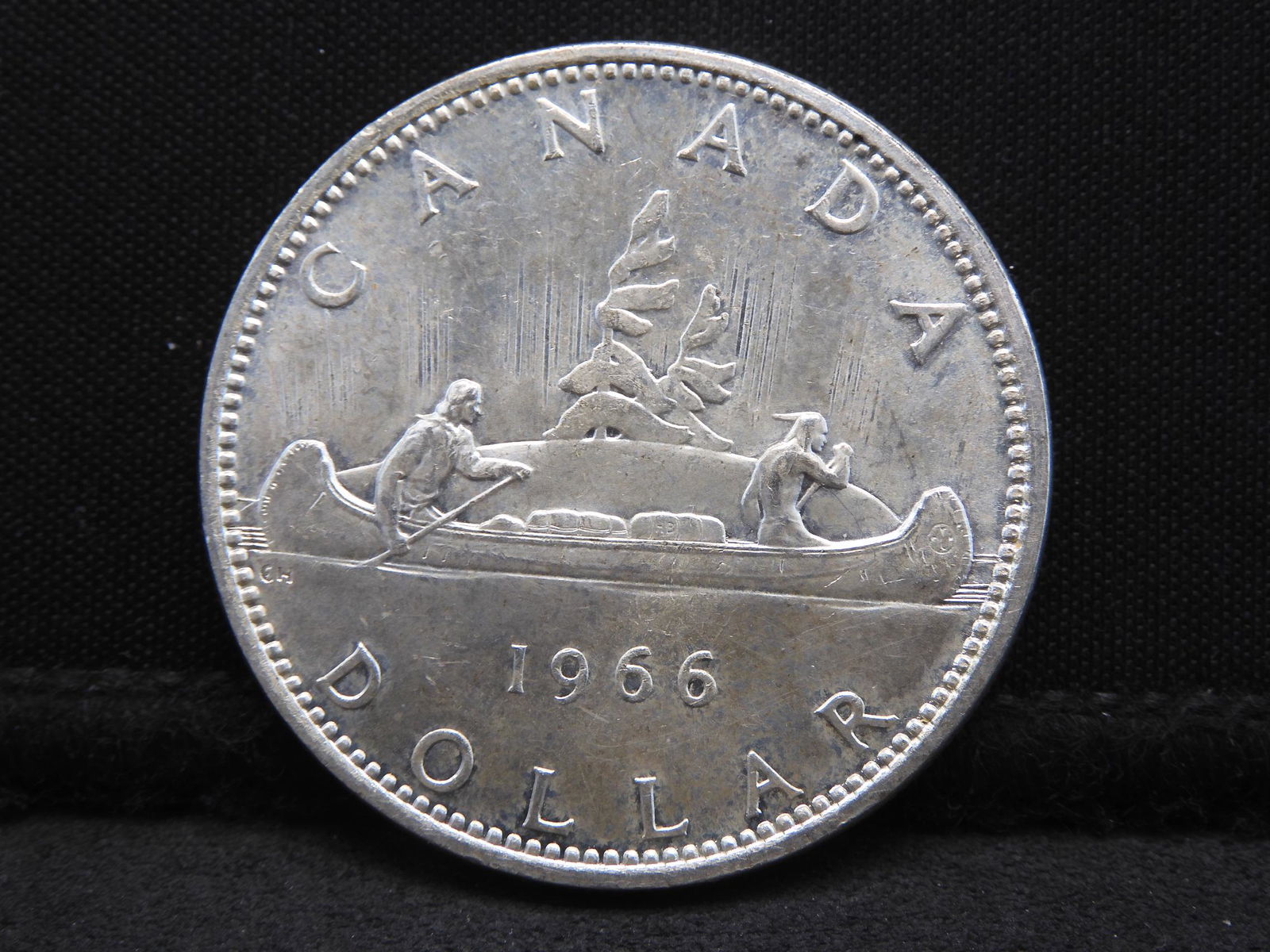 1966 Canada Silver Dollar (1 of 2)