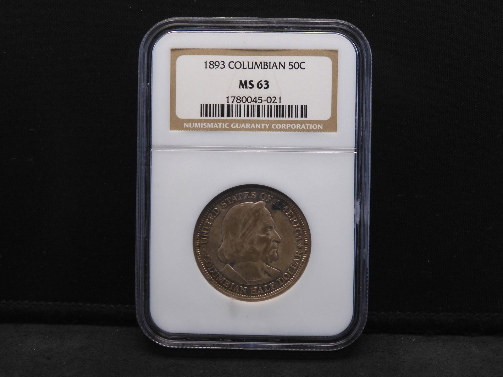 1893 NGC MS63 Columbian Silver Half Dollar (1 of 4)