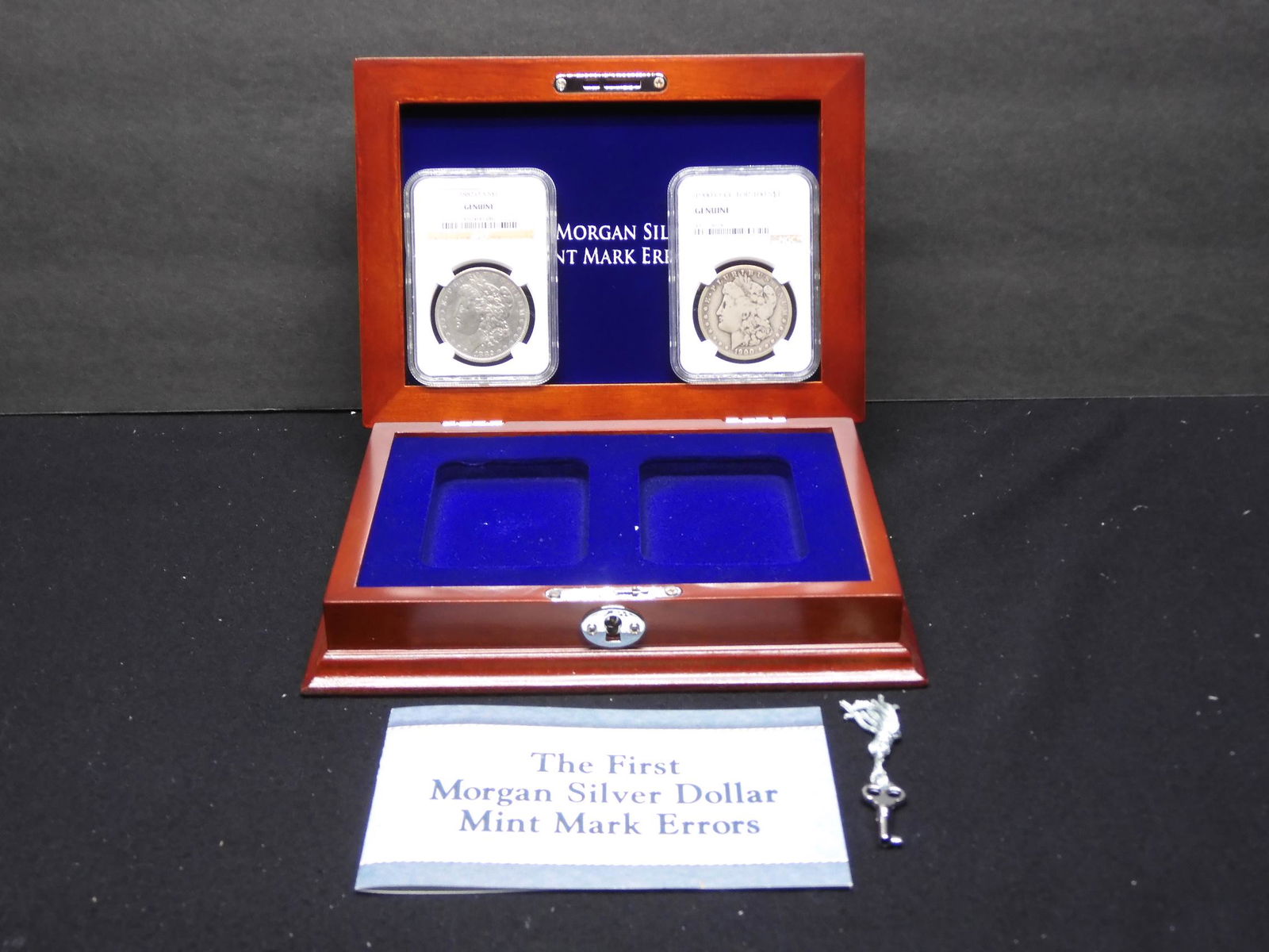 First Morgan Silver Dollar Mint Mark Errors-NGC Genuine (1 of 13)