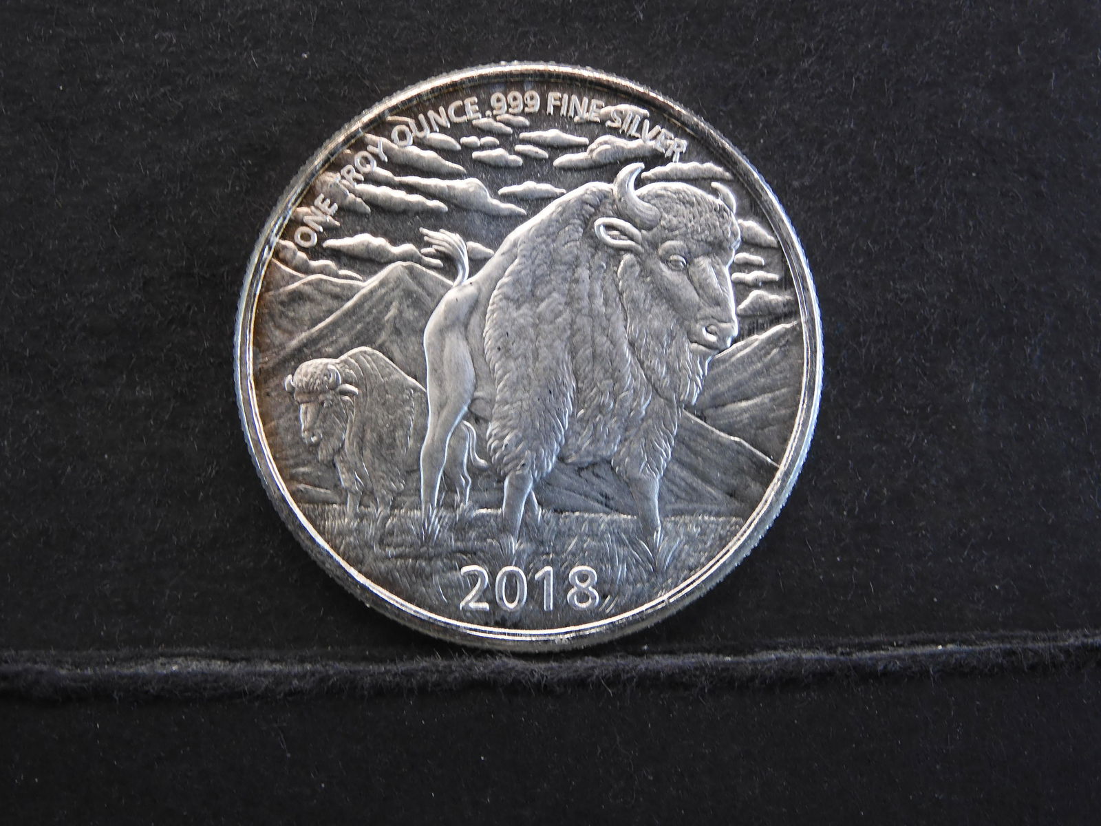 1 Oz. Silver Coin 2018 Squanto The Hunter (1 of 2)