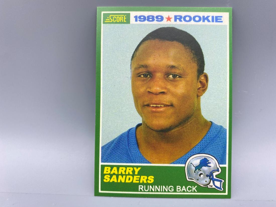 1989 Score Barry Sanders RC #257 (1 of 2)