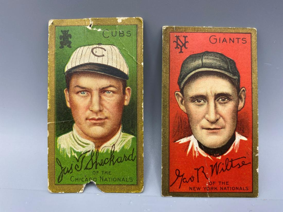 1911 T205 Gold Border Lot of 2 - James Sheckard & (1 of 2)