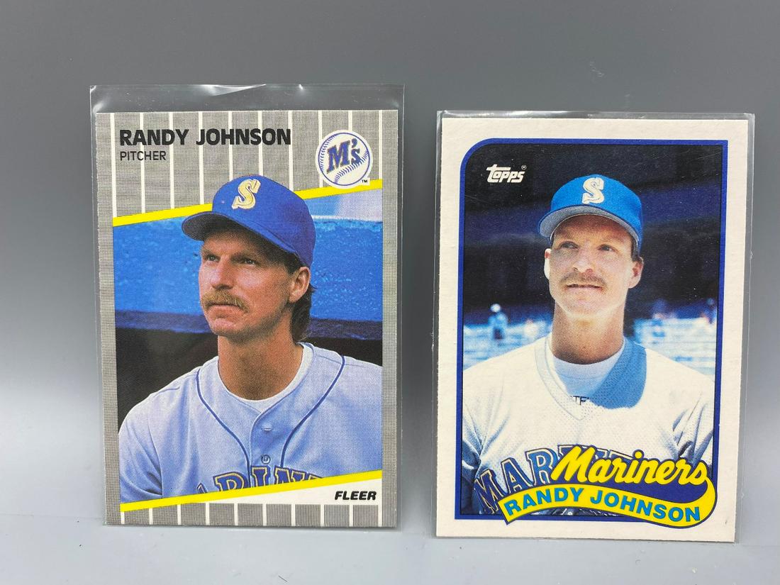 1989 Fleer Update & Topps Traded Randy Johnson Rookies: 1989 Fleer Update & Topps Traded Randy Johnson Rookies