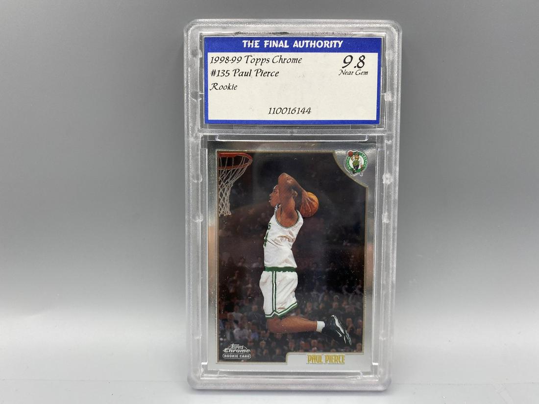 1998-99 Topps Chrome Paul Pierece RC #135 FA 9.8 (1 of 2)