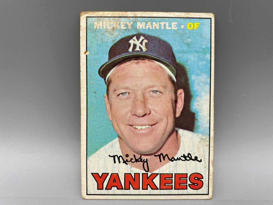 1967 Topps Mickey Mantle #150 (1 of 2)
