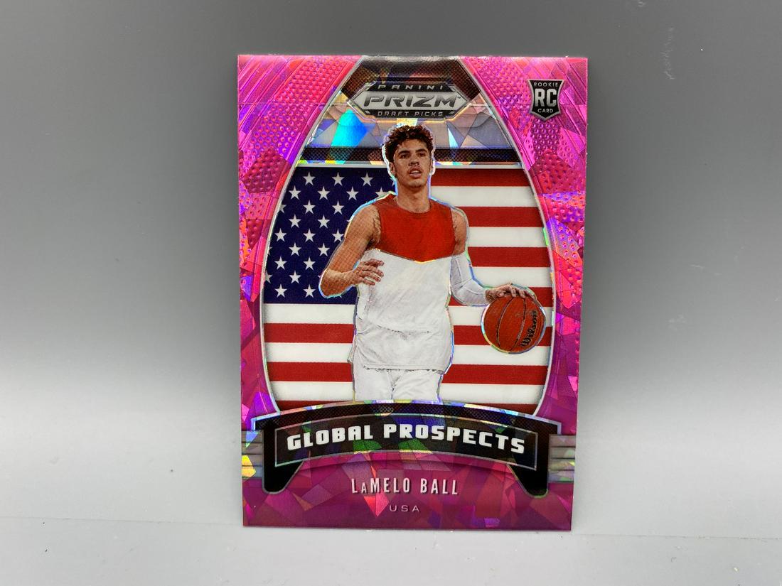 2020-21 Panini Prizm Draft LaMelo Ball RC #98 Pink (1 of 2)