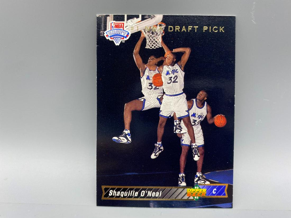 1992-93 Upper Deck Shaquille O' Neal RC #1 - Draft Pick (1 of 2)